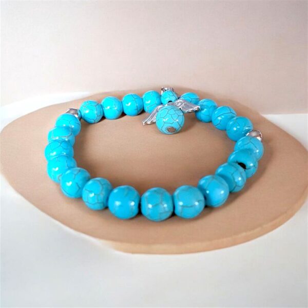 Bracelet Turquoise – Purification & Bien-Être | Bracelet Pierre Naturelle