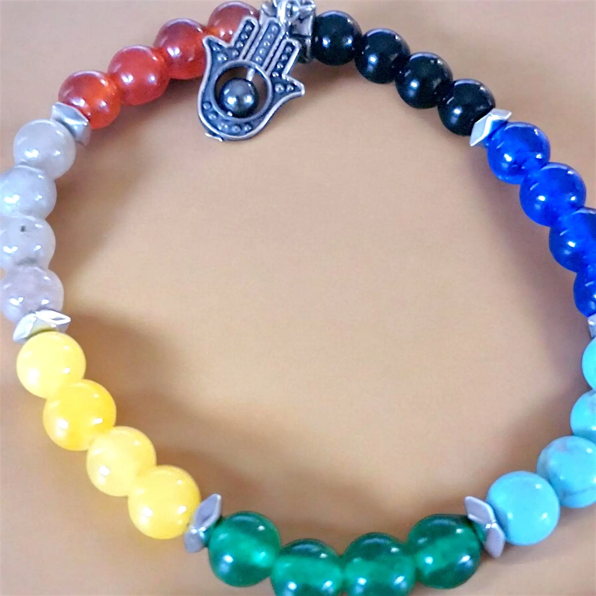 Bracelet Quartz – Énergie & Protection | Bracelet Pierre Naturelle – Image 3